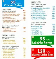 Green Chick Chop menu 2