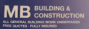 M B Building & Construction Logo