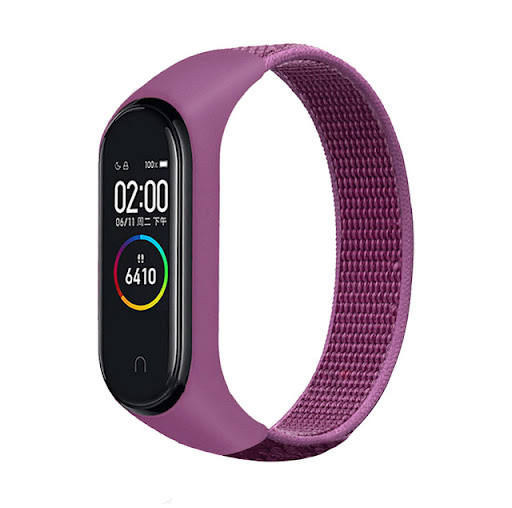 Title 8, Nylon loop strap for Xiaomi Mi Band 5. Universa...