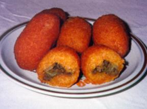 This is a spanish side dish or a snack that can be eating any time. I love these when I was pregnant I would have my Mom or Dad make them for me. 

