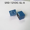 Relay Songle 12V 4 Chân Srd - 12Vdc - Sl - A