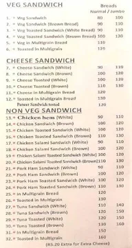 Novelty Dairy & Stores menu 4