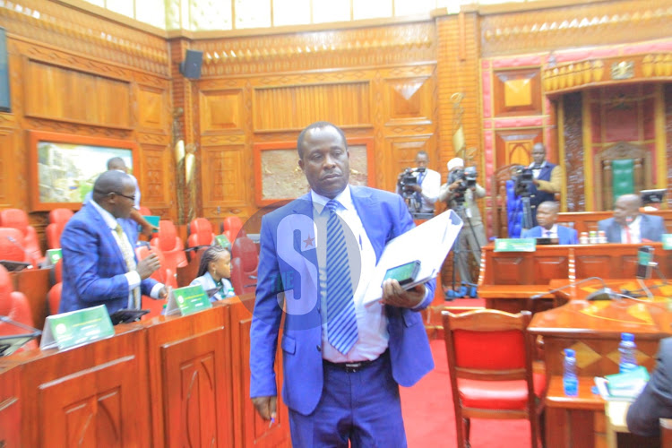 West Mugirango MP Steve Mogaka at the Parliament during a JLAC hearing on November 24,2022.