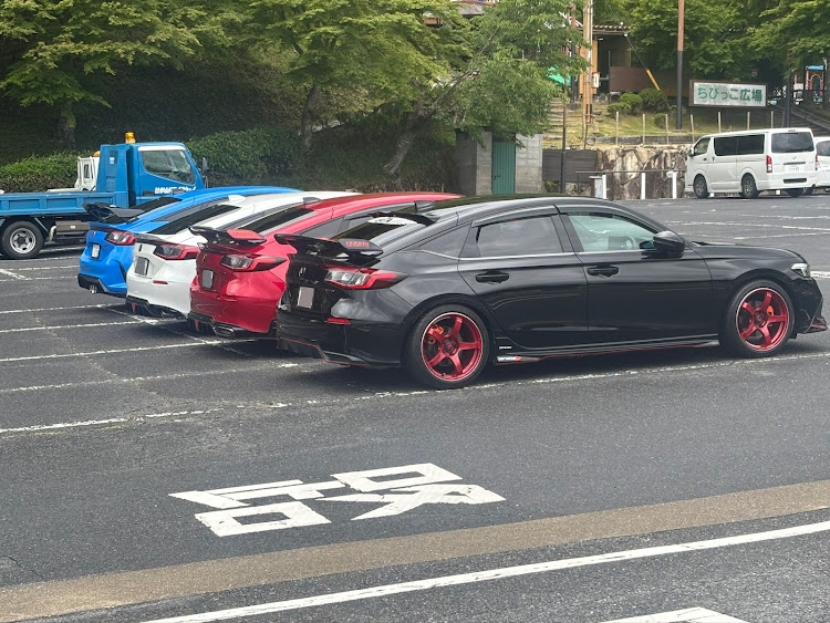 シビックの比叡山ドライブウェイ・駄弁りんぐ・とびだしとび太・ラ コリーナ近江八幡に関するカスタム事例の投稿画像2枚目