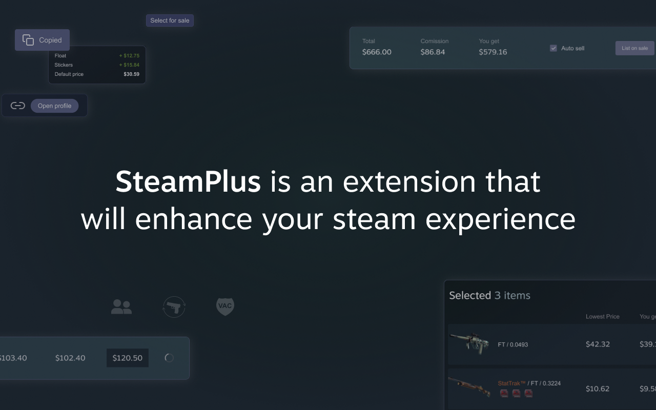 Steam Plus Preview image 1