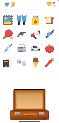 Screenshot iPack: I packed my bag