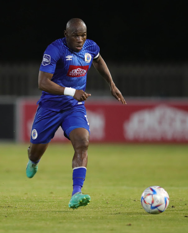 Onismor Bhasera of Supersport United