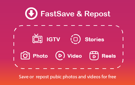 FastSave & Repost for Instagram Preview image 0