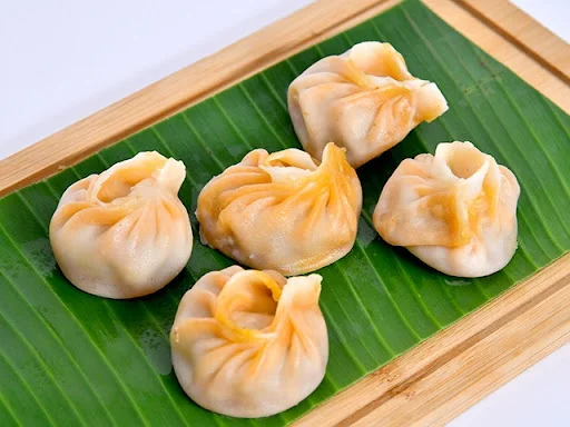 Butter Chicken Momos (5 Pcs) Steamed