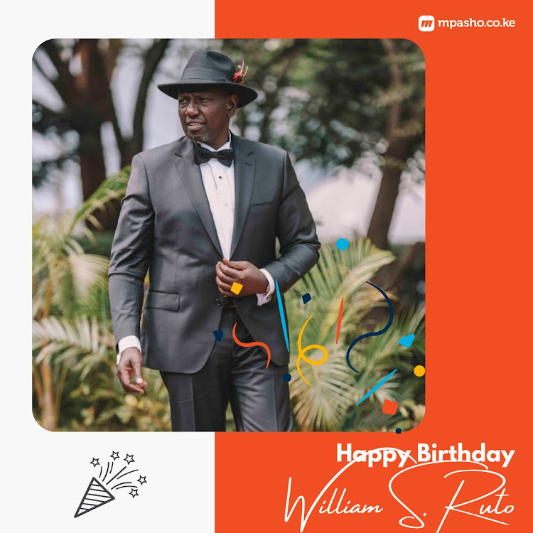 William Ruto birthday