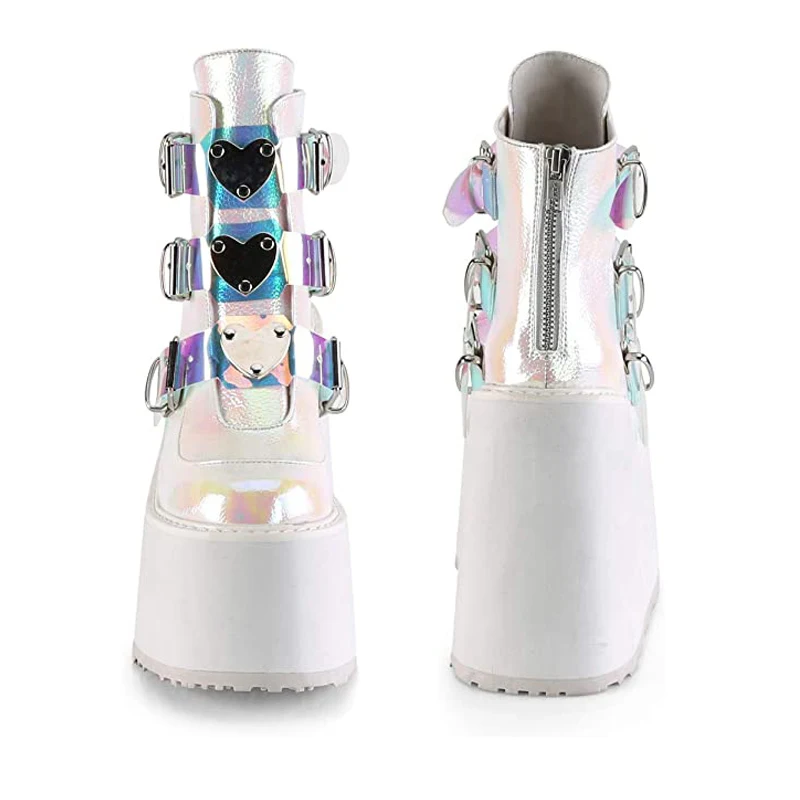 Title 1, Botas de plataforma Litthing para mujer, invier...
