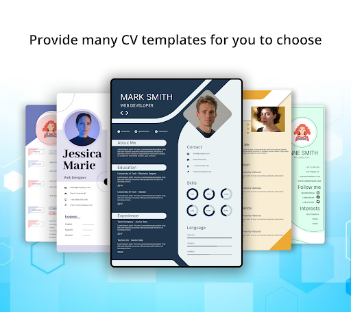 Screenshot Resume Builder, CV Maker - PDF