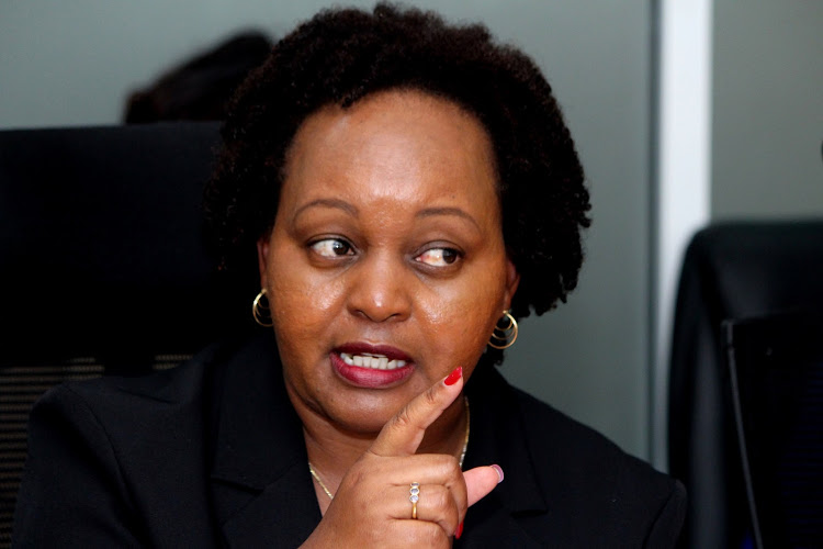 Kirinyaga governor Anne Waiguru