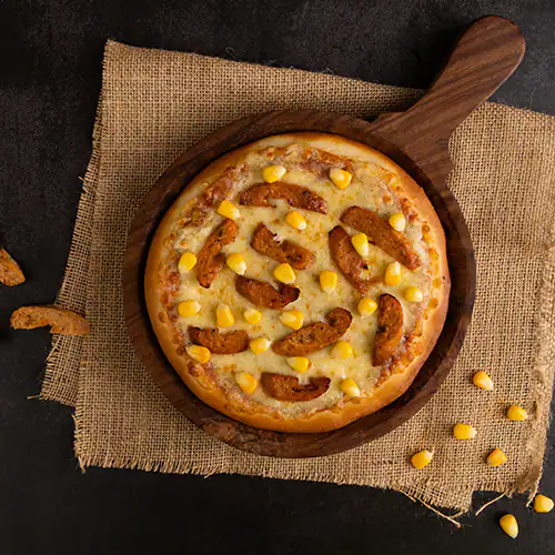 Chicken Seekh & Golden Corn Pizza