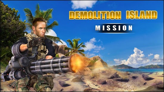 Island demolition ops : call of infinite war FPS 1.4 APK + Мод (Бесконечные деньги / бесконечность) за Android