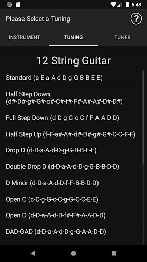 Screenshot MusicToolkit Lite: 12 String