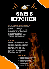 Sam Kitchens menu 3