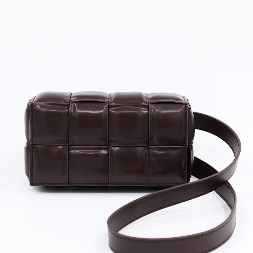 Title 7, Woven Small Square Bag for Women, Commuter Chai...