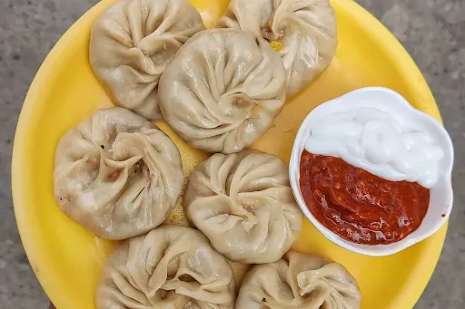 Vegetable Steamed Momos [10 Pieces]