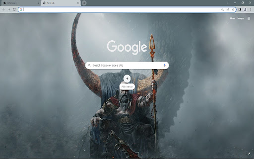 God of War: Ragnarok Browser Theme