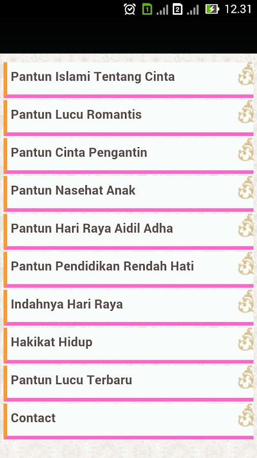 Pantun Cinta Romantis Islami - Android Apps on Google Play