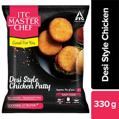 ITC Master Chef Desi Style Chicken Patty 330 Gm