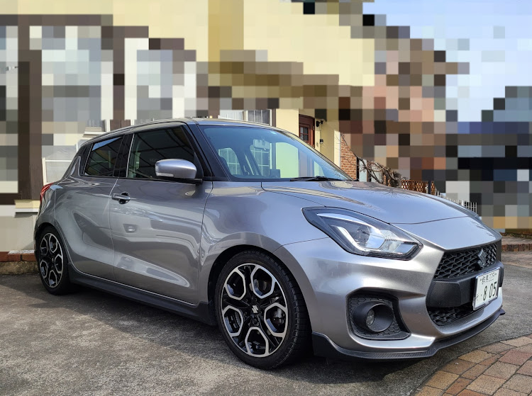 スイフトスポーツのスタッドレスタイヤへ交換・ブレーキフルード交換・スズキ車の造りはよくわからん😵🌀・ホイールひっこんでる⤵️😅・今年初のやまのうえランドに関するカスタム事例の投稿画像4枚目