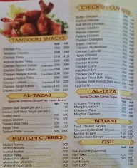 Al-Tazaj menu 5
