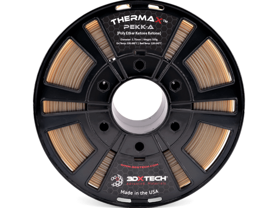 3DXTech THERMAX Natural PEKK-A Filament - 1.75mm (0.5kg)  