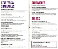 Hard Rock Cafe menu 4