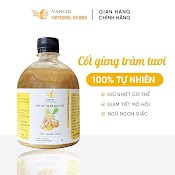 Cốt Gừng Tràm Trà Làm Nước Tắm, Ngâm Chân, Giữ Nhiệt Cơ Thể, Giảm Rôm Sẩy, Mẩn Ngứa 500Ml Vancoi