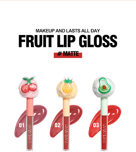 Title 2, Lip Gloss No Stain On Cup Lipstick Fruit Plush ...