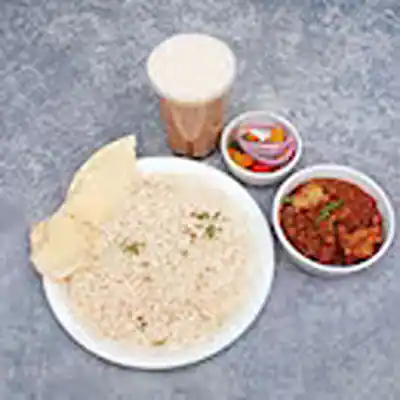 CHHOLE RICE+ Cold Coffee