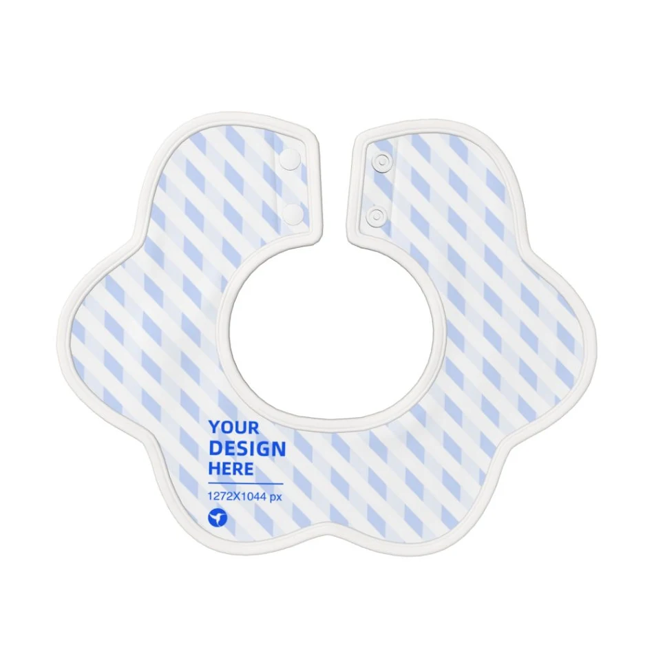 Huidvriendelijke en comfortabele baby katoenen bloemblad slab. Zacht voor de huid, ideaal voor voeden en kwijlen, zeer absorberend.