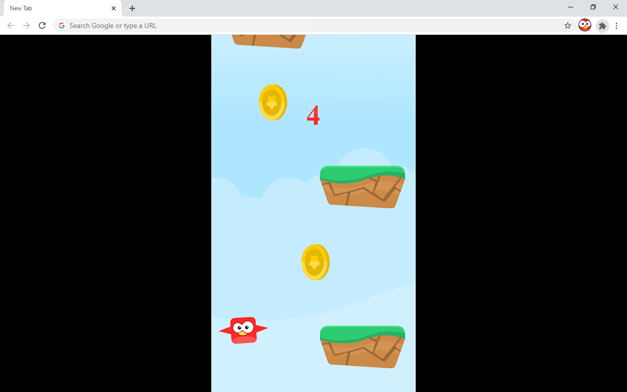 Red Bird Platform Game Preview image 1