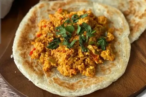 Single Egg Bhurji Roll