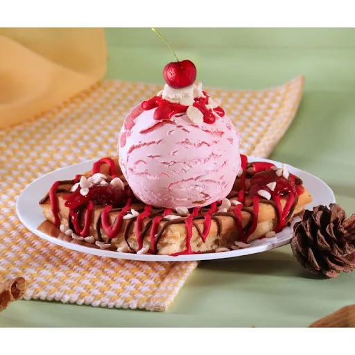 Merry Berry Strawberry Signature Waffle