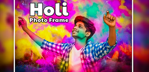 Holi Photo Frame