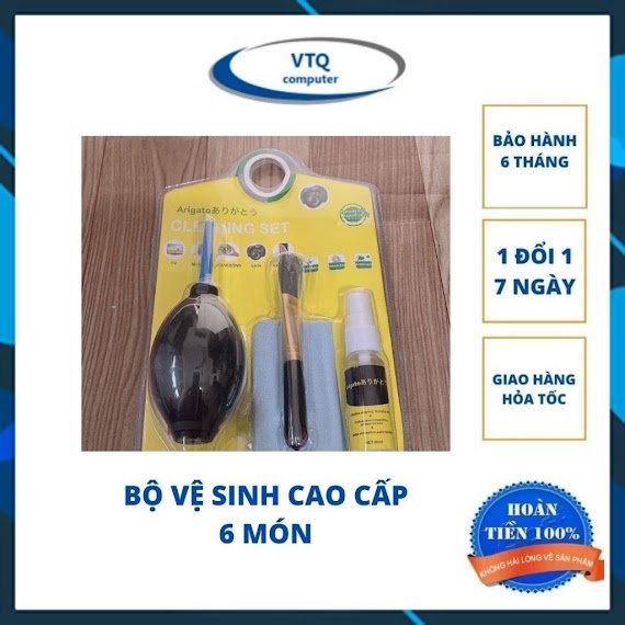 Bộ Vệ Sinh Máy Tính, Laptop 6 Món, 4 Món Tika 555.Shopphukienvtq