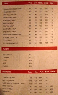 Panda Xpress menu 5