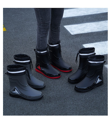 Title 10, Closed Waterproof Shoes Outdoor Rubber Boots Du...