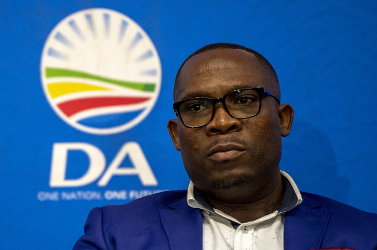 DA Western Cape provincial leader Bonginkosi Madikizela