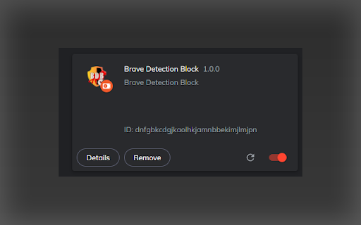 Brave Detection Block