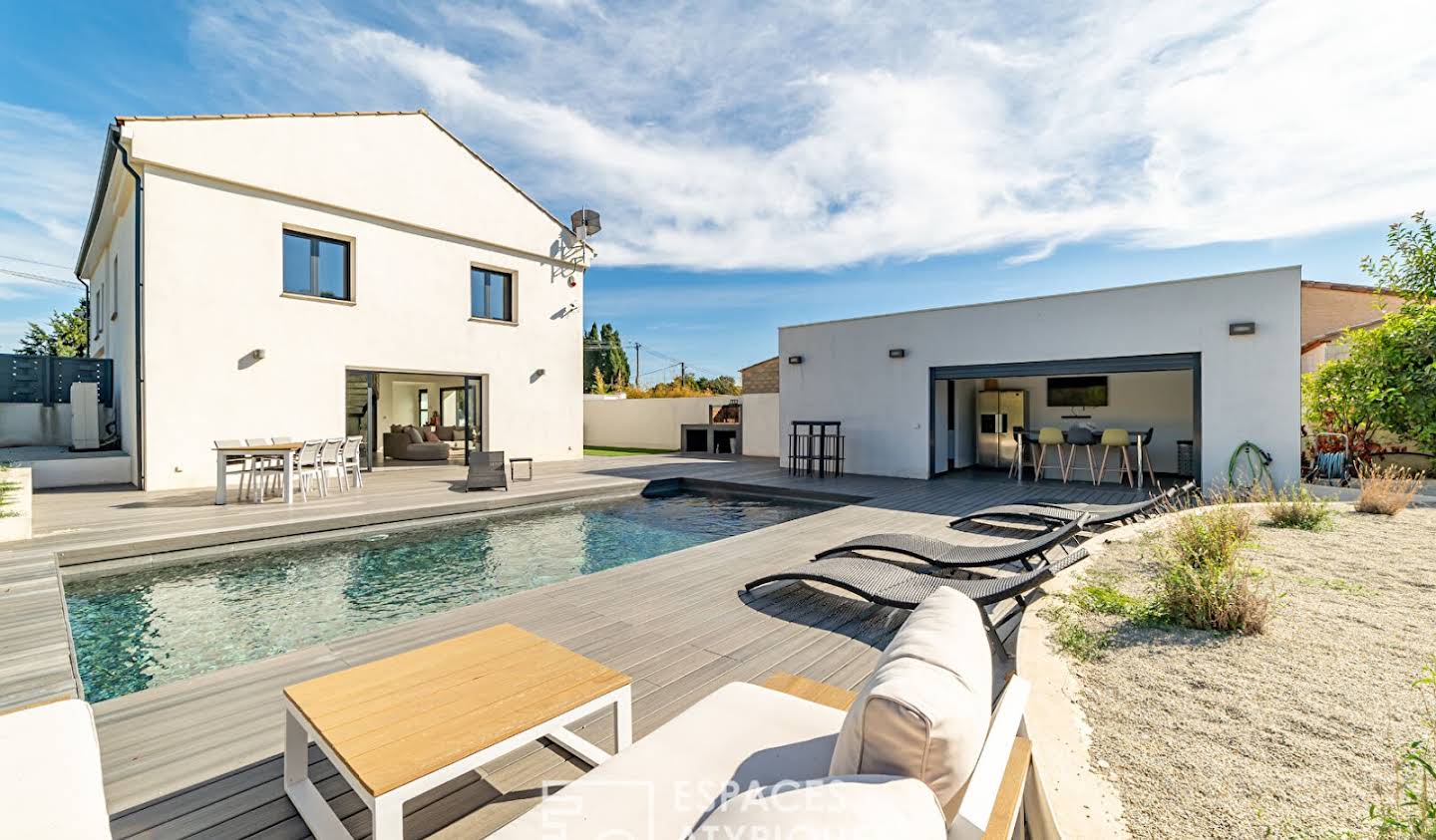 House with pool Pezenas