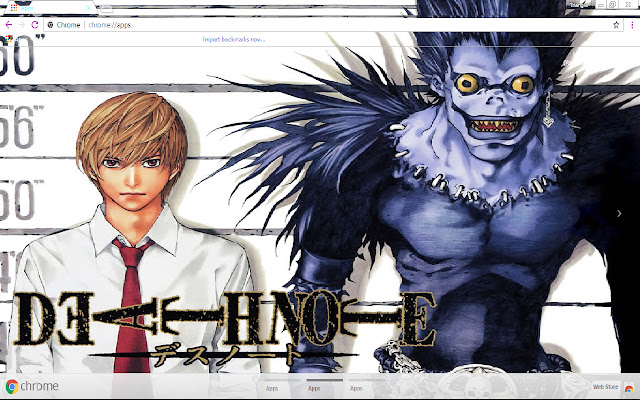 Death Note Temperance 1366x768 chrome extension