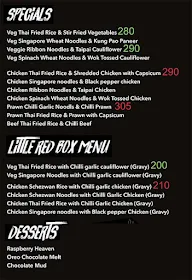 The Red Box menu 4