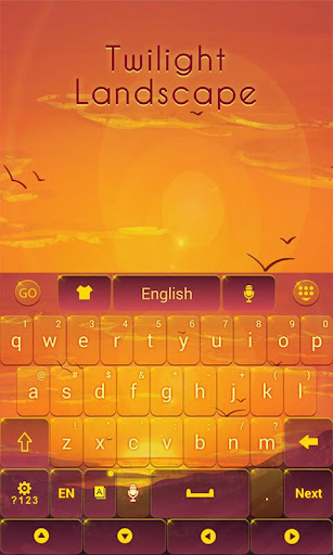 Twilight Landscape Keyboard