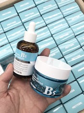 Combo 2 Tinh Chất Phục Hồi Dưỡng Trắng Hydra B5 Max Serum Và Kem Dưỡng Phục Hồi Dưỡng Trắng Hydra B5 Derma Repair Cream