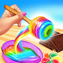 Icon Sweet Rainbow Candy Cooking