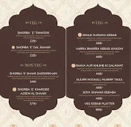 Sehar Saanjh menu 2